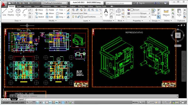 Blocos CAD, Símbolos para CAD 2D e 3D